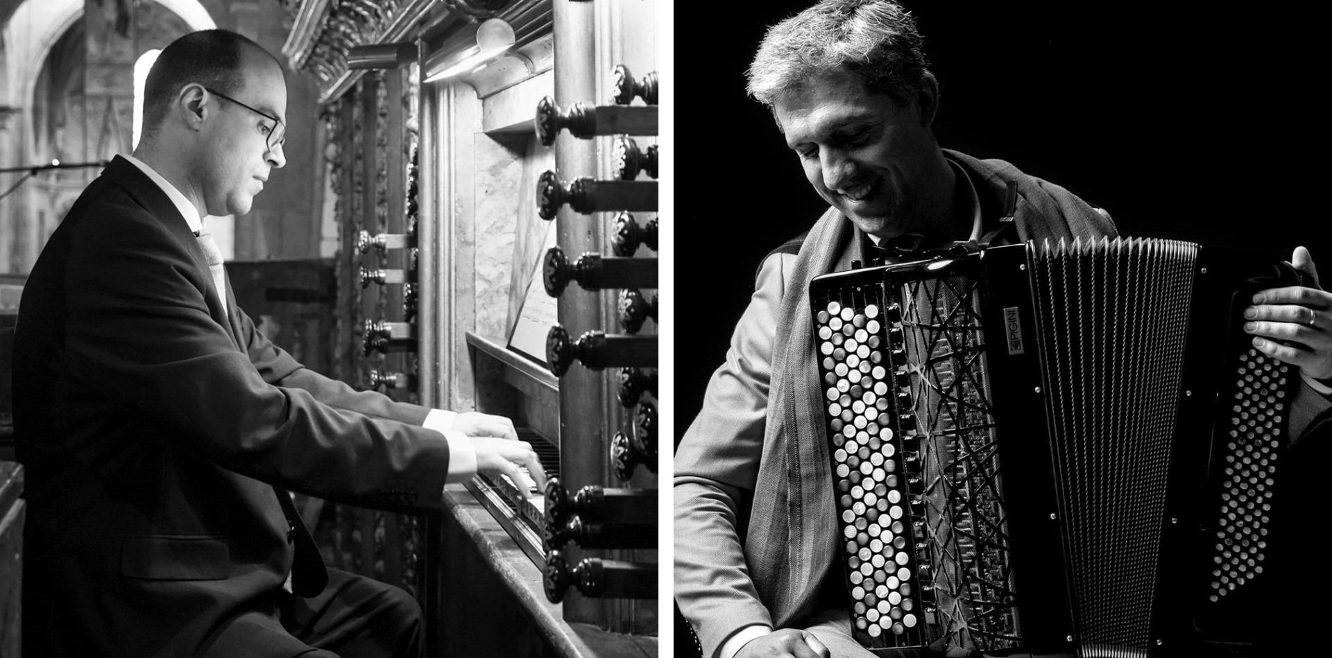 Ensemble Quatro Ventos. António Esteireiro, órgão e Gonçalo Pescada, acordeão e outros instrumentos